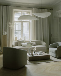 Kizu Bordlampe Large Hvit Marmor