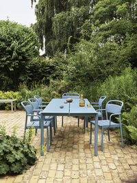 Linear Bord Stål 90x220 cm Pale Blue