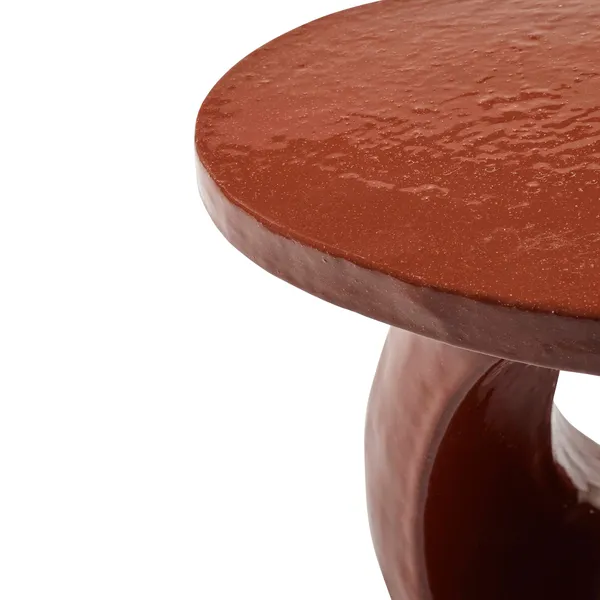Amé Side Table Rust