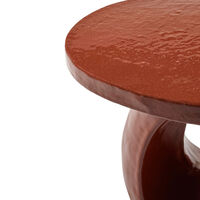 Amé Side Table Rust