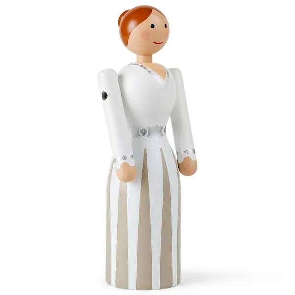 Bride Trefigur Hvit