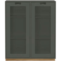 Snow E Vitriinikaappi 30 cm Green Khaki
