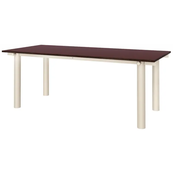 Atura Matbord 90x200 cm Ljus Kashmir / Vinröd