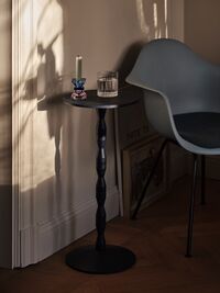 Pedestal Sidebord Eik Blå