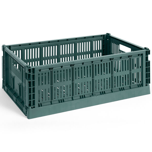 Colour Crate Large Oppbevaring Dark Green