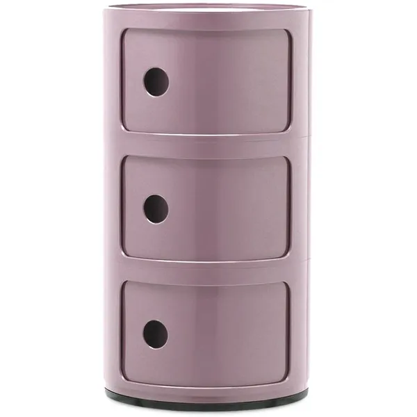 Componibili Classic Förvaring Med 3 Fack Mauve