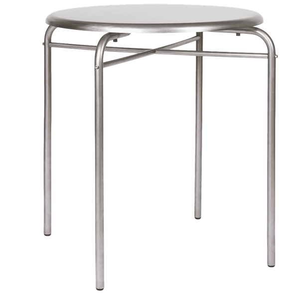 Petit Rond Bord Rustfrit Stål Ø65 cm