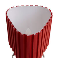 Canelé Bordlampe Tomato Red