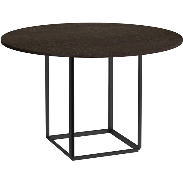 Florence Spisebord 120 cm Røget Eg / Sort