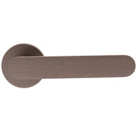 Vibe Plain Dørhåndtag Med Nøgleplade Dark Bronze