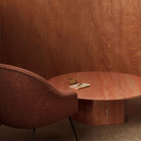 Epic Soffbord Rund 110 cm Burnt Red