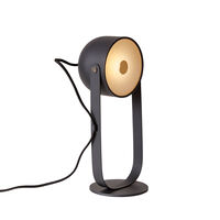 Svejk 13 Bordlampe Sort/Nikkel
