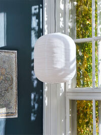 Paper Shade Oblong Lampeskærm Classic White