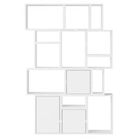 Stacked Configuration 2 Bokhylle Hvit