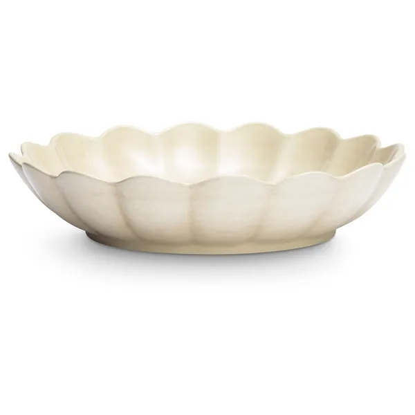 Oyster Skål 31 cm Sand