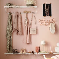 Shoe Shelf Skohylde L Hvid