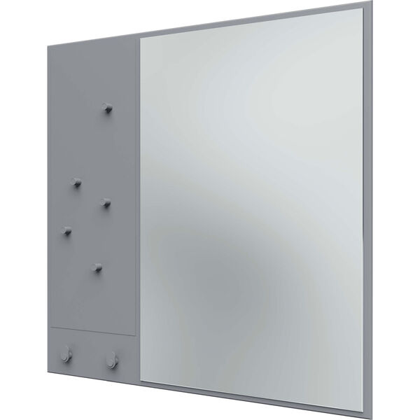 Memo Wall Mirror With Notice Board Graphic