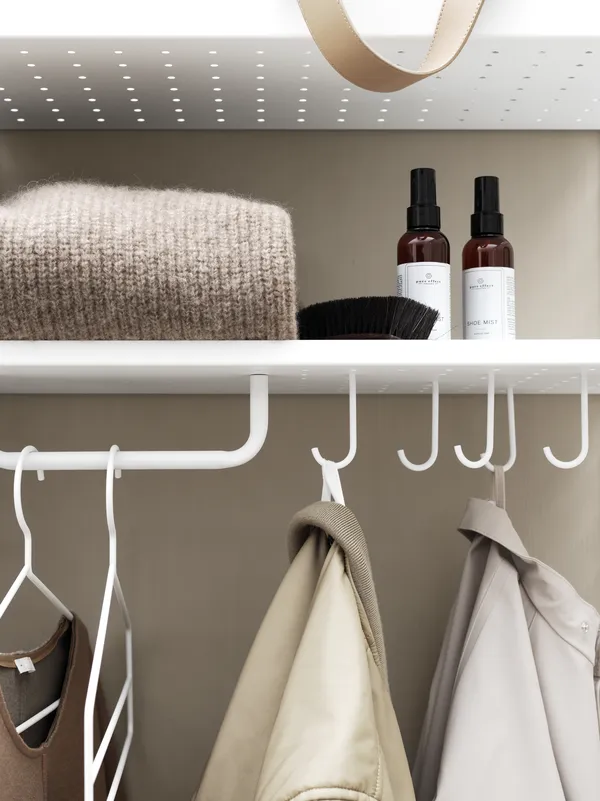String J Krok Til Metallhylle 5-pk Hvit