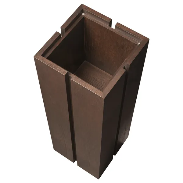 Parcel Pidestall H90 cm Dark Oak