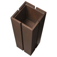 Parcel Pidestall H90 cm Dark Oak