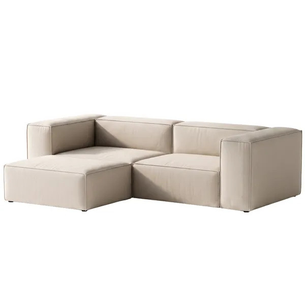 Nubo 3-Sitssoffa Beige