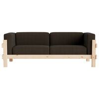 Kube 3-Personers Sofa Pine / Remix 356