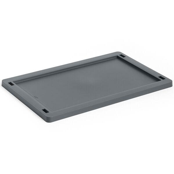 Colour Crate Plastic Small Lokk Charcoal