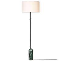 Gravity Floor Lamp White / Emerald