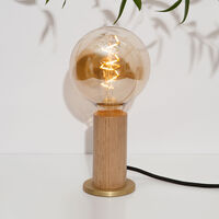 Tala Touch Bordlampe Valnød