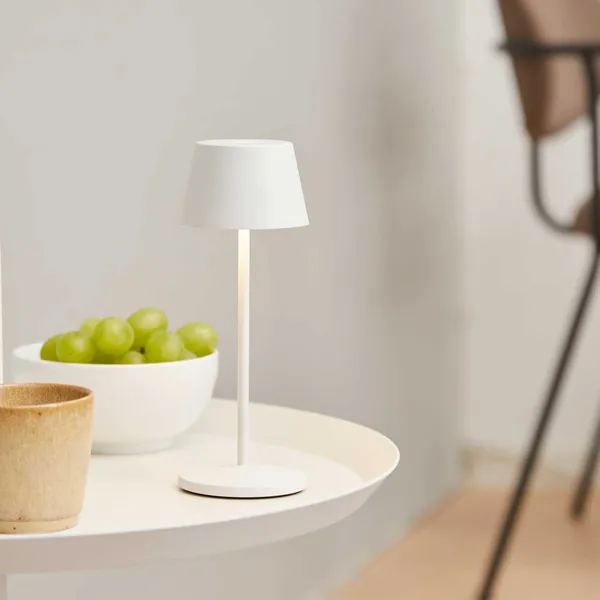 Modi Micro Transportabel Lampe H20 cm Hvid