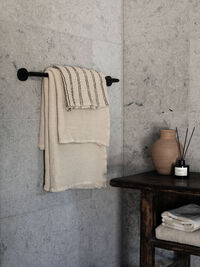 Nella waffle Pyyhe 100x150 cm Beige