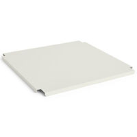 Colour Crate Metal Large Square Lock Off-White