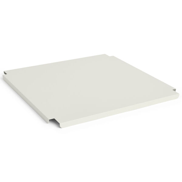 Colour Crate Metal Large Square Låg Off-White