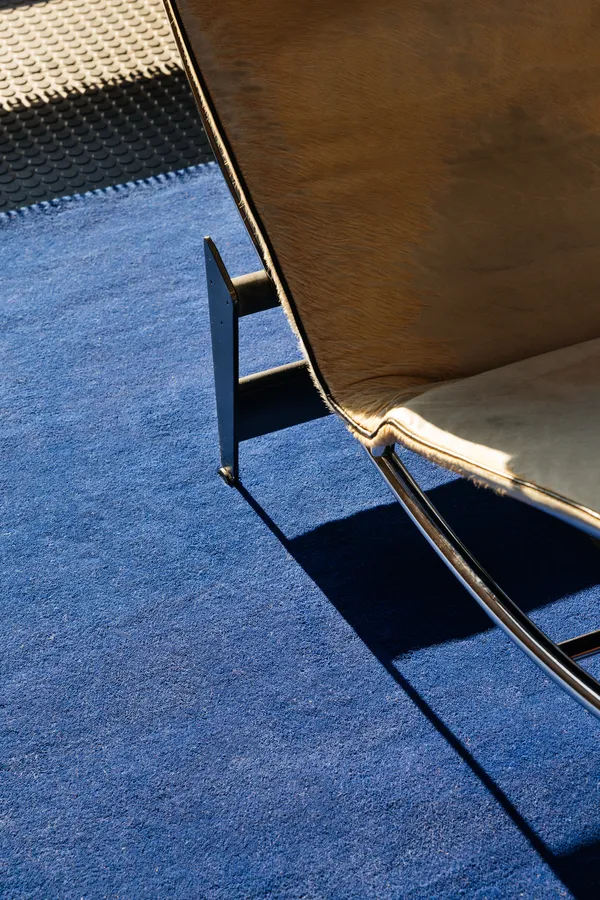 Classic Solid Villamatto 300x400 cm Blue Fonce