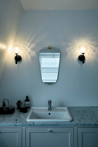 Miira Vegglampe Rock Grey / Klar