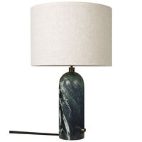 Gravity Table Lamp Big Emerald / Canvas
