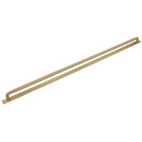 Helix Handle With Plate 608 Brass