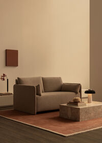 Reverse Bordlampe Carrara / Sort