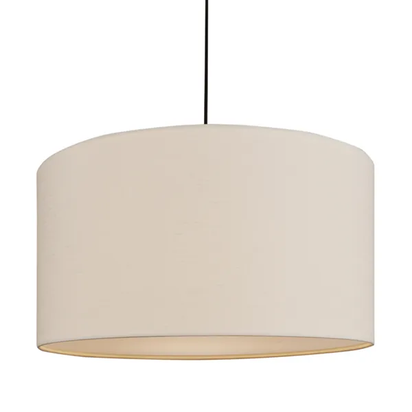 Soft Pendel Ø60 cm Metallisk Brons / Linen White