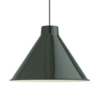 Top Pendel Ø38 cm Mørkegrøn