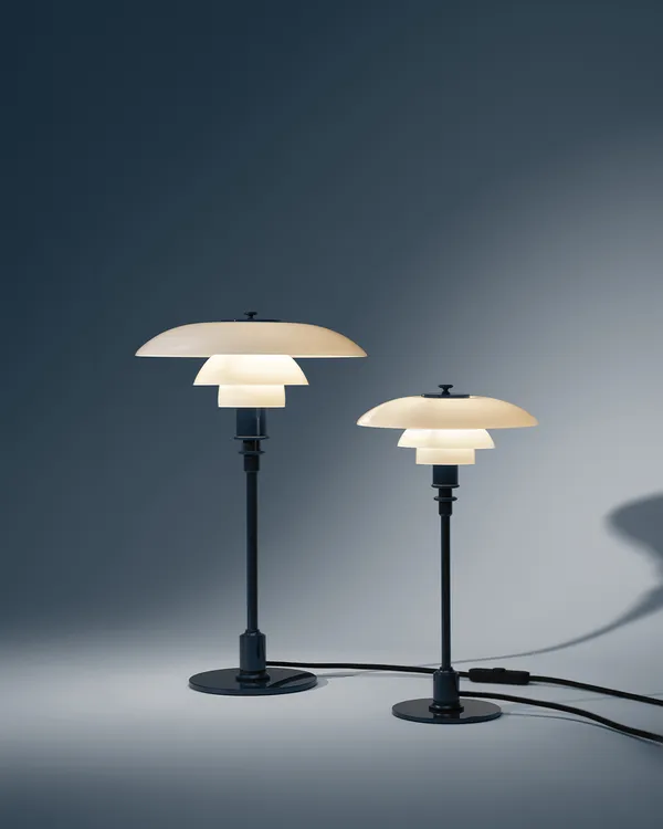 PH 2/1 Bordlampe Glossy Deep Blue