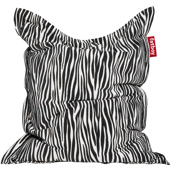Original Slim Terry Säkkituoli Zebra