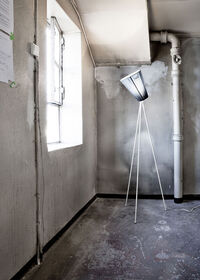 Oslo Wood Lightblue Shade