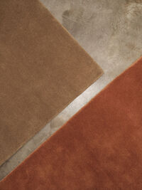 Stille Tufted Matto 140x200 cm Punaruskea