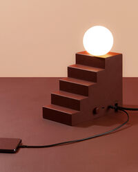 Stair Bordlampe Rød