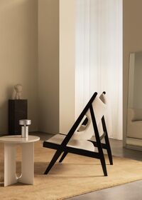 Knitting Loungestol Everyday Icons Svart Ek / Barnum Bouclé 24