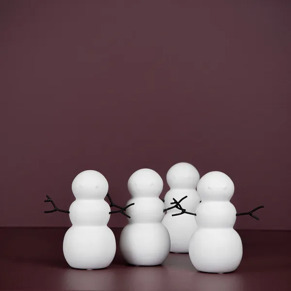 Snowman Large Valkoinen