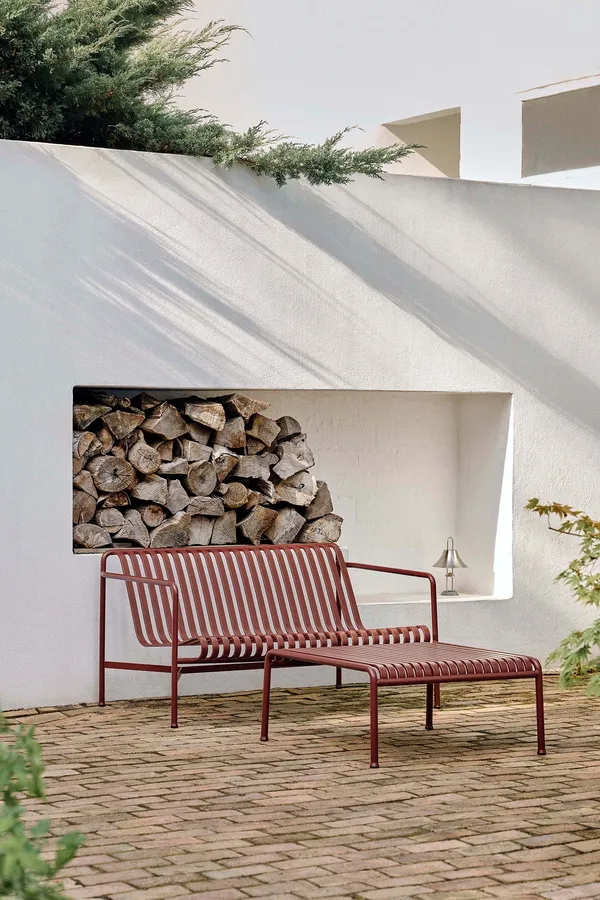 Palissade Loungebord 815x86 cm Iron Red