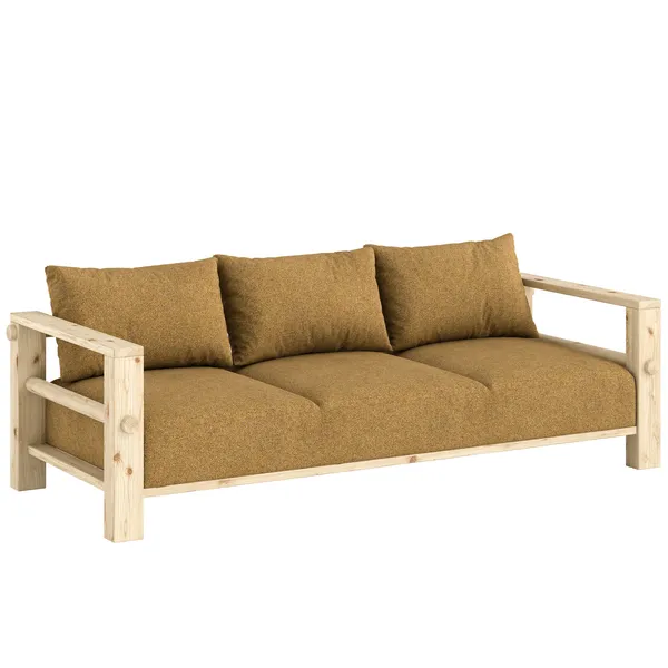 Bare Sofa Bed Raw / Golden Ochre