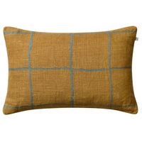 Chakra Kuddfodral 40x60 cm Khaki / Heaven Blue